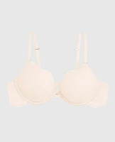 Allover Lace Up 2 Cup Push Bra