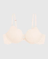 Soutien-gorge pigeonnant +2 tailles de bonnet tout en dentelle