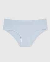 Culotte taille basse lisse et confortable bleu de méthylène