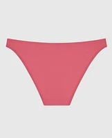 Ribbed Bikini Panty Romantic Pink