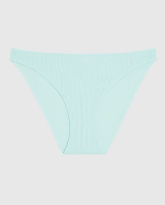 Ribbed Bikini Panty Vista Blue