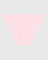 Ribbed Bikini Panty Pink-A-Boo