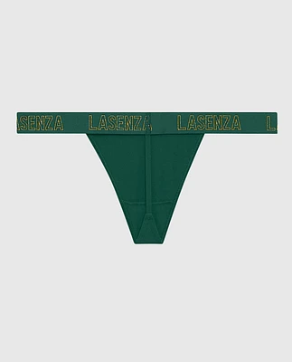 G-String Panty with Logo Band