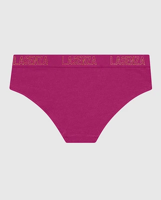 Hipster Panty with Logo Band Outrageous Pink