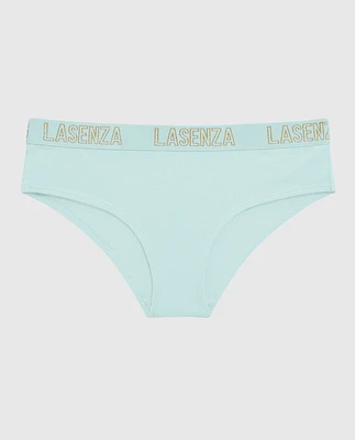 Hipster Panty with Logo Band Vista Blue