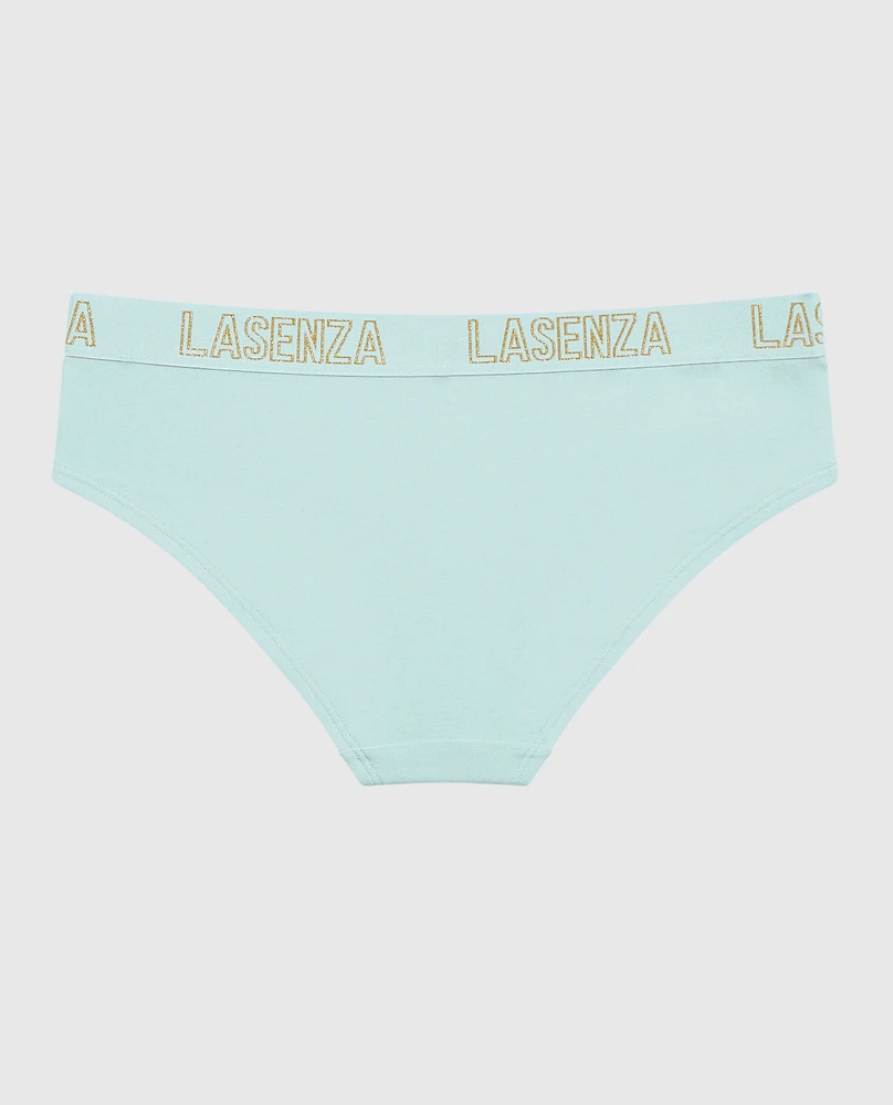 Hipster Panty with Logo Band Vista Blue