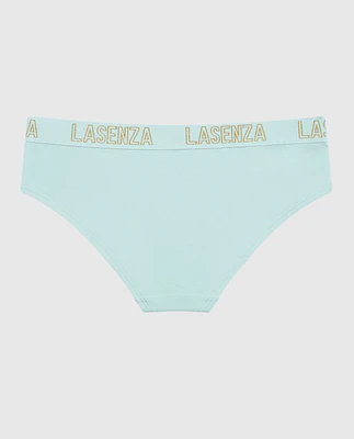 Hipster Panty with Logo Band Vista Blue