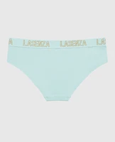 Hipster Panty with Logo Band Vista Blue