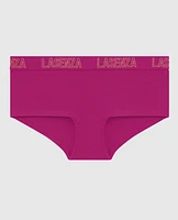 Boyshort Panty with Logo Band