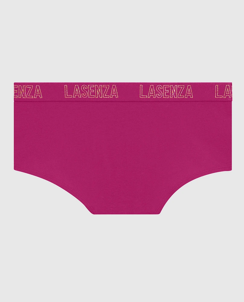 Boyshort Panty with Logo Band