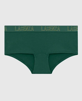 Boyshort Panty with Logo Band