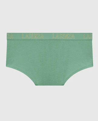 Boyshort Panty with Logo Band