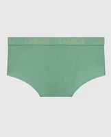 Boyshort Panty with Logo Band