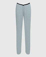 Ribbed Pajama Pant with V-Waist