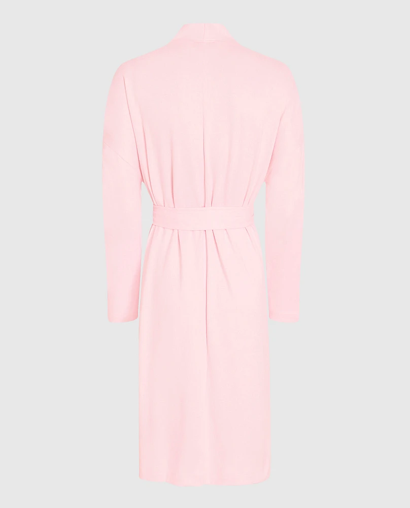 Jersey Robe Pink-A-Boo