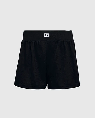 Boxer Short with Logo Smoulder Black