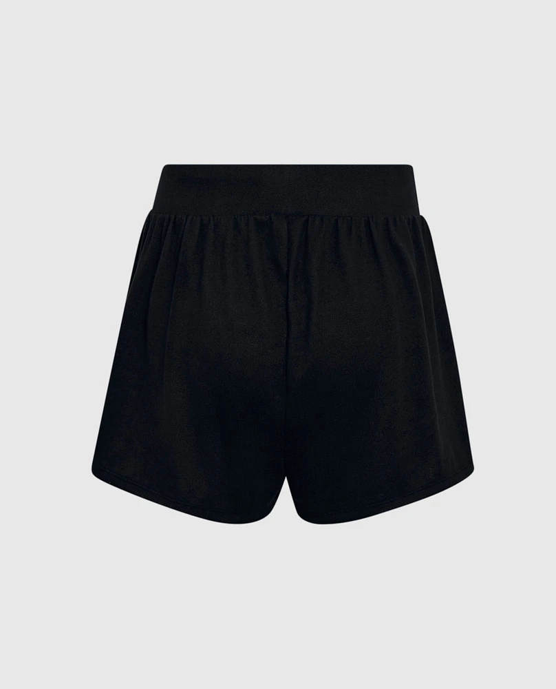 Boxer Short with Logo Smoulder Black