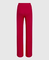 Pajama Pant with Logo Drawstring Cosmo Red