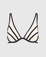 Unlined Lace Bra Ivory Dawn