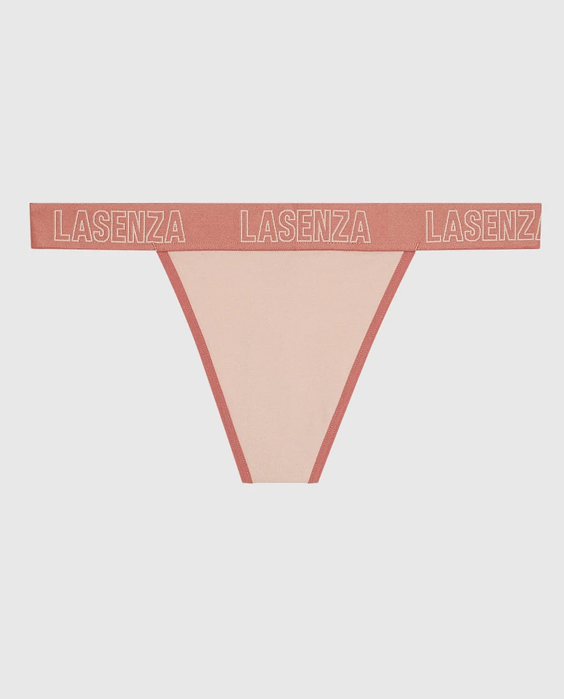 G-String Logo Panty Peaceful Peach