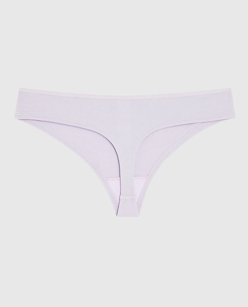 Thong Panty with Bow Lavender Cake