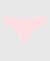 Thong Panty with Bow Pink-A-Boo