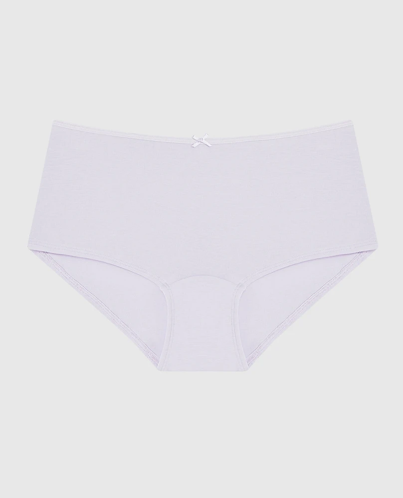 Boyshort Panty with Bow Lavender Cake