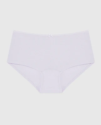 Boyshort Panty with Bow Lavender Cake