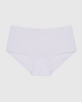 Boyshort Panty with Bow Lavender Cake