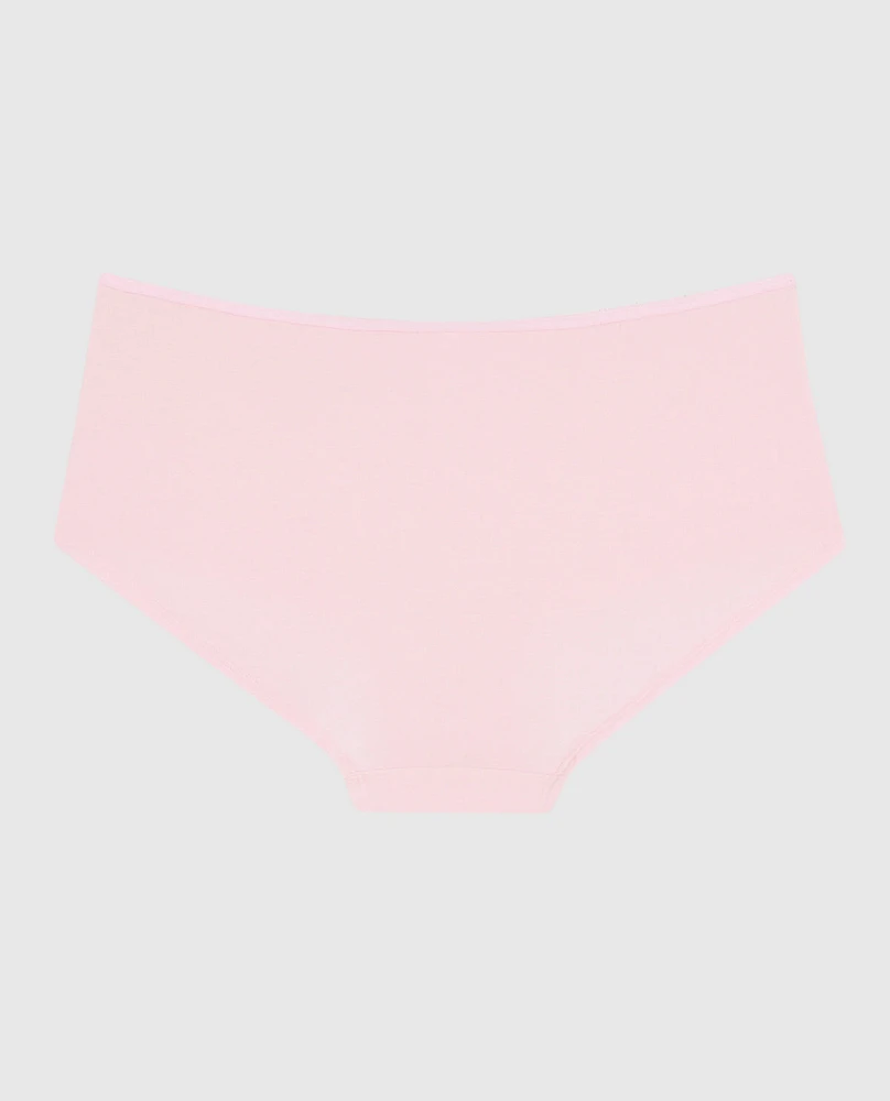 Boyshort Panty with Bow Pink-A-Boo