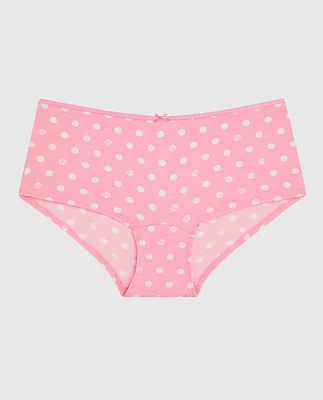 Boyshort Panty with Bow LS Dot