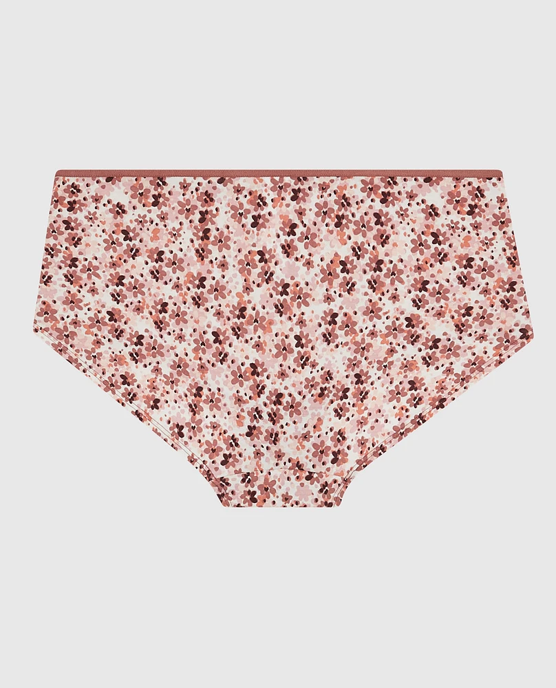 Culotte garçonne avec boucle fleuri printanier