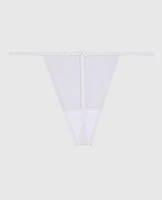 G-String Panty with Bow Lavender Cake