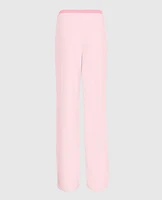 Pajama Pant with Rosette Pink