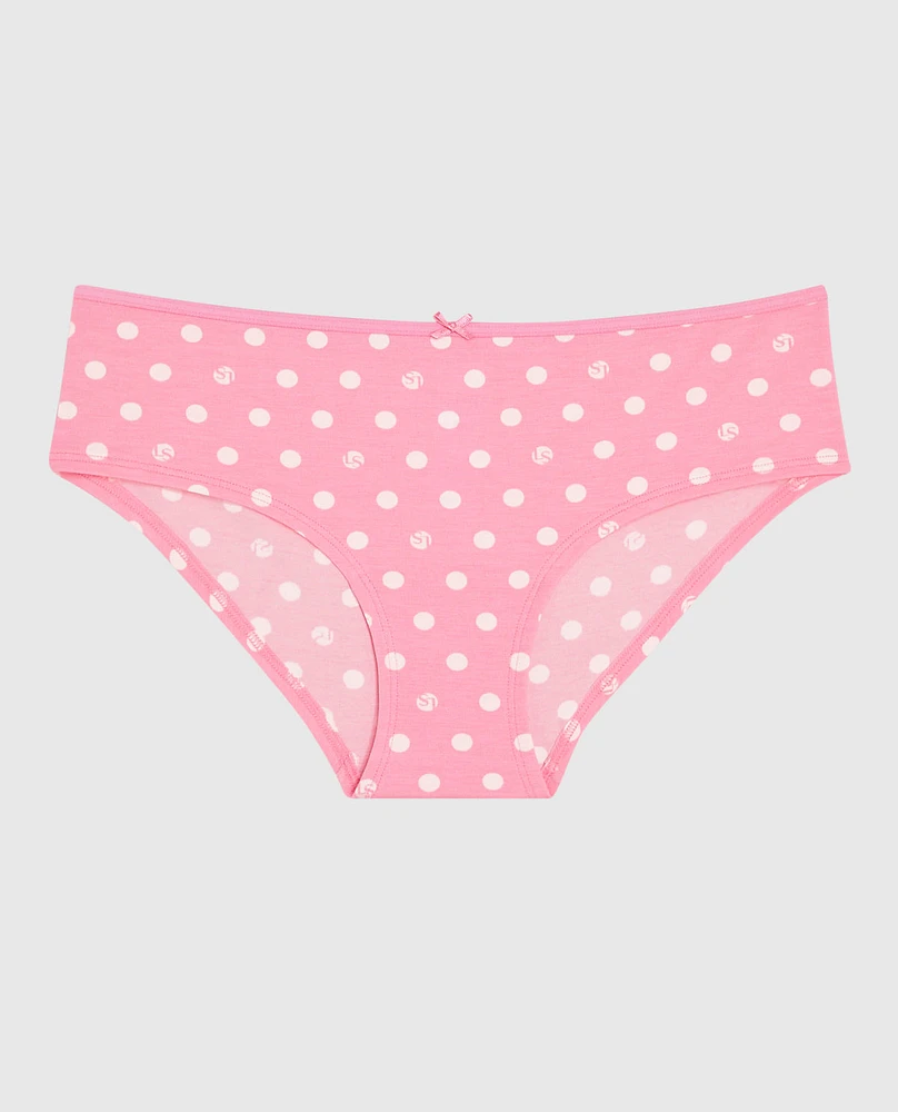 Hipster Panty with Bow LS Dot