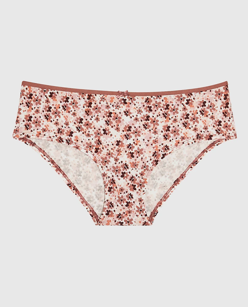 Hipster Panty with Bow Spring Floral