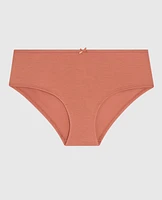 Hipster Panty with Bow Rosy Blush