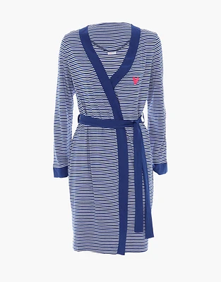 Lovable PJ Robe Striped with Heart