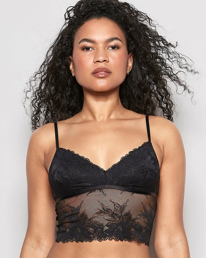 Minicami allongée noire