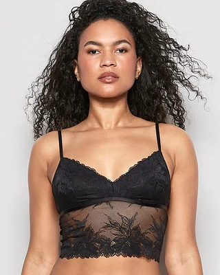 Minicami allongée noire