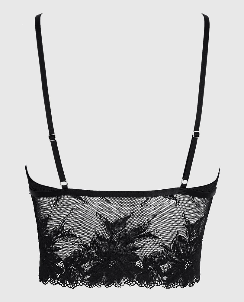 Minicami allongée noire