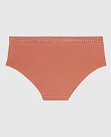 Hipster Panty with Elemental Lace Rosy Blush