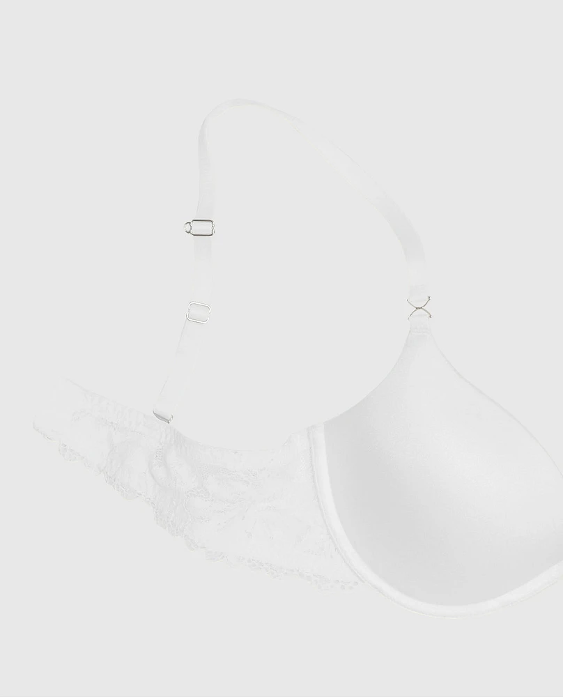 Hello Sugar Push Up Bra with Lace Wing Ivory