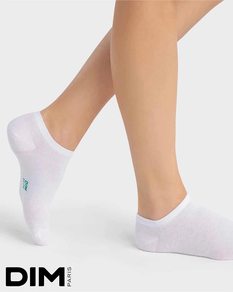 Cotton Ankle Socks White