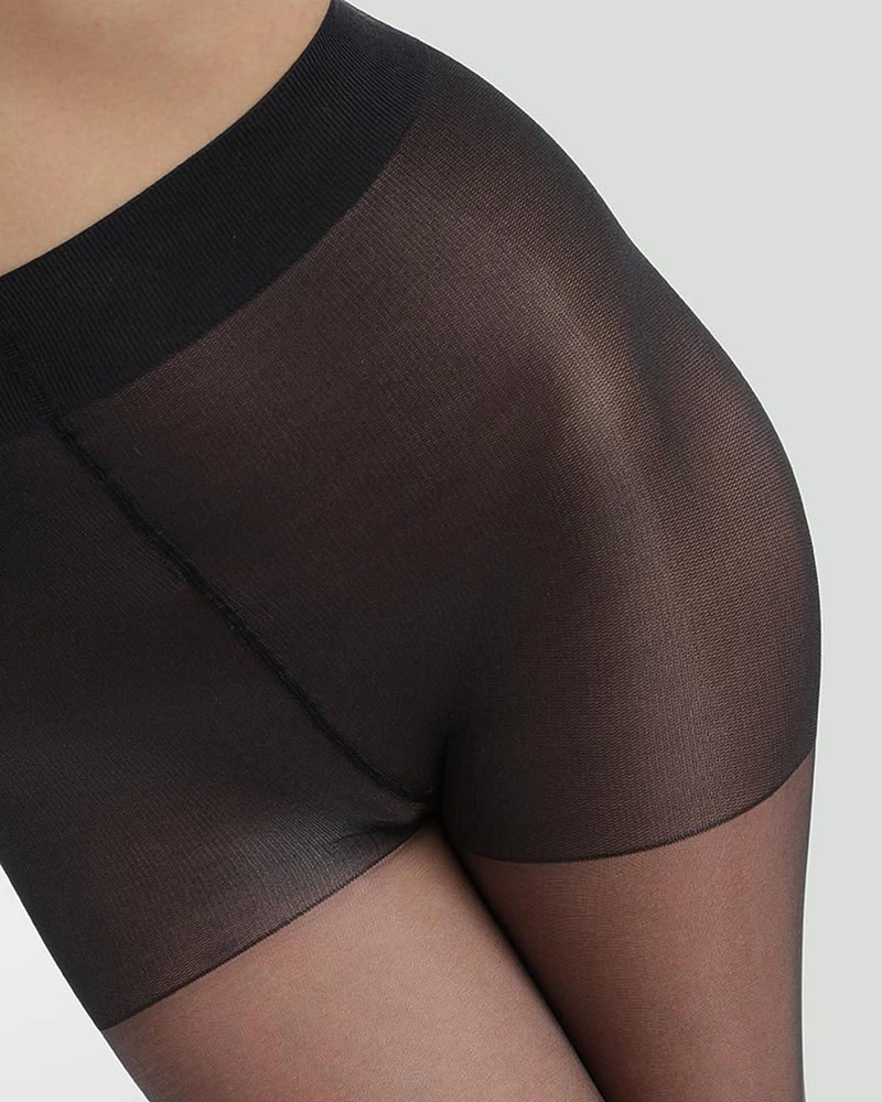 Sheer Shaping Tights Black