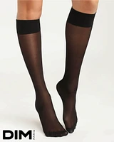 Sheer Knee High Stocking in Black
