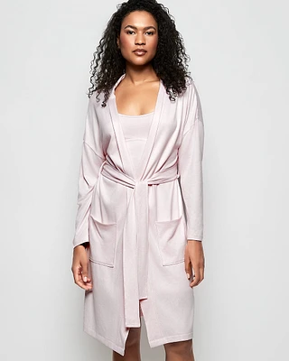 Jersey Robe Pink-A-Boo