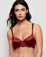 Lightly Lined Full Coverage Bra Opulent Red