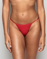 Ultrasoft Ribbed G-String Panty Cosmo Red