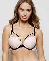 Up 2 Cup Lace Bra Pink-A-Boo